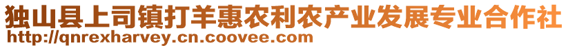 獨山縣上司鎮打羊惠農利農產業發展專業合作社