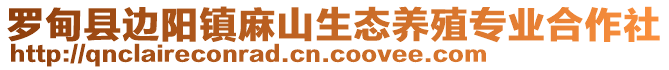 羅甸縣邊陽鎮(zhèn)麻山生態(tài)養(yǎng)殖專業(yè)合作社