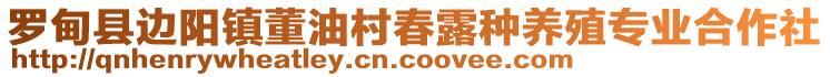 羅甸縣邊陽(yáng)鎮(zhèn)董油村春露種養(yǎng)殖專業(yè)合作社