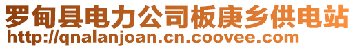 羅甸縣電力公司板庚鄉(xiāng)供電站