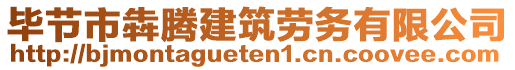 畢節(jié)市犇騰建筑勞務(wù)有限公司