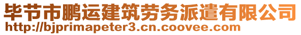 畢節市鵬運建筑勞務派遣有限公司