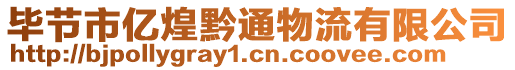 畢節(jié)市億煌黔通物流有限公司