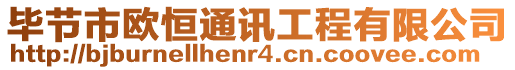 畢節(jié)市歐恒通訊工程有限公司