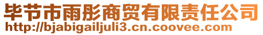 畢節(jié)市雨彤商貿(mào)有限責(zé)任公司