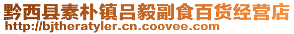 黔西縣素樸鎮呂毅副食百貨經營店