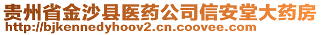 貴州省金沙縣醫(yī)藥公司信安堂大藥房