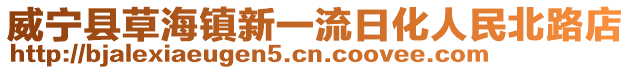 威寧縣草海鎮(zhèn)新一流日化人民北路店