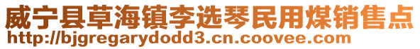 威寧縣草海鎮李選琴民用煤銷售點
