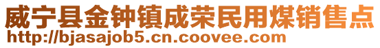 威寧縣金鐘鎮成榮民用煤銷售點