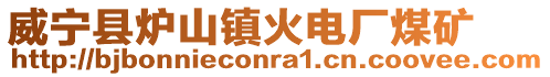威寧縣爐山鎮火電廠煤礦