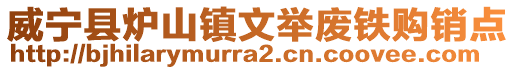 威寧縣爐山鎮文舉廢鐵購銷點