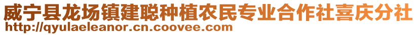 威寧縣龍場鎮建聰種植農民專業合作社喜慶分社