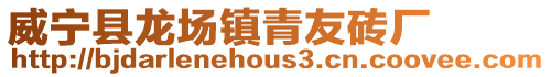 威寧縣龍場(chǎng)鎮(zhèn)青友磚廠