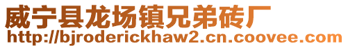 威寧縣龍場鎮(zhèn)兄弟磚廠
