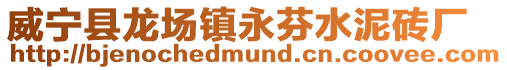威寧縣龍場鎮(zhèn)永芬水泥磚廠