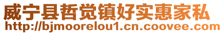 威寧縣哲覺鎮(zhèn)好實(shí)惠家私
