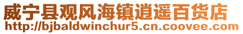 威寧縣觀風海鎮逍遙百貨店