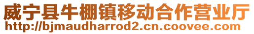 威寧縣牛棚鎮(zhèn)移動合作營業(yè)廳