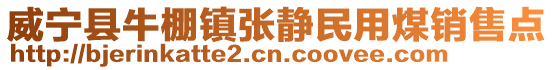 威寧縣牛棚鎮張靜民用煤銷售點