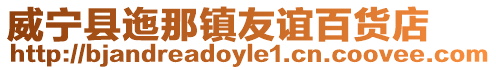 威寧縣迤那鎮友誼百貨店