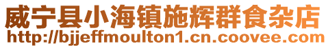 威寧縣小海鎮(zhèn)施輝群食雜店