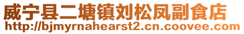 威寧縣二塘鎮劉松鳳副食店