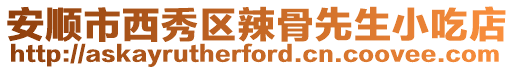 安順市西秀區辣骨先生小吃店