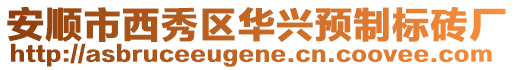 安順市西秀區(qū)華興預(yù)制標(biāo)磚廠