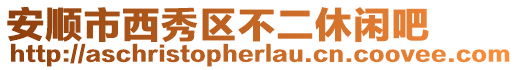 安順市西秀區(qū)不二休閑吧