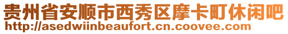 貴州省安順市西秀區摩卡町休閑吧