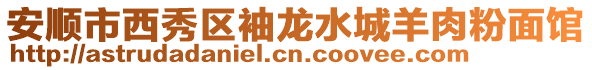 安順市西秀區袖龍水城羊肉粉面館