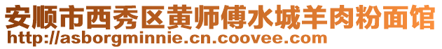 安順市西秀區黃師傅水城羊肉粉面館