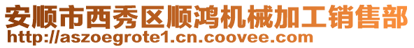 安順市西秀區(qū)順鴻機(jī)械加工銷售部