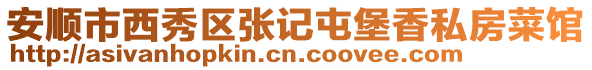 安順市西秀區(qū)張記屯堡香私房菜館