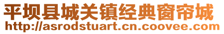 平壩縣城關鎮經典窗簾城