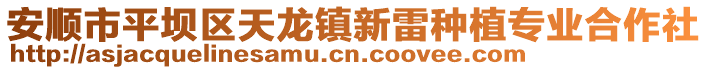 安順市平壩區(qū)天龍鎮(zhèn)新雷種植專業(yè)合作社