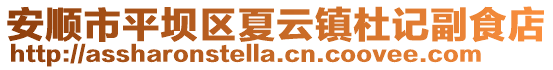 安順市平壩區夏云鎮杜記副食店