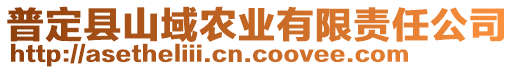 普定縣山域農(nóng)業(yè)有限責任公司