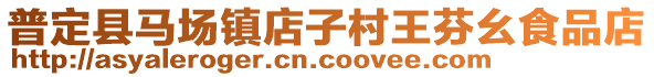 普定縣馬場鎮(zhèn)店子村王芬幺食品店