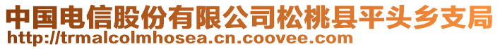 中國電信股份有限公司松桃縣平頭鄉(xiāng)支局