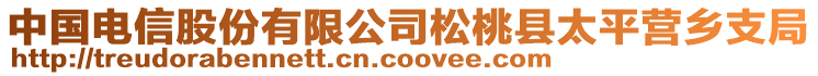 中國電信股份有限公司松桃縣太平營鄉(xiāng)支局