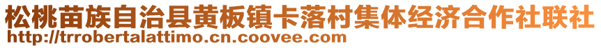 松桃苗族自治縣黃板鎮(zhèn)卡落村集體經(jīng)濟(jì)合作社聯(lián)社