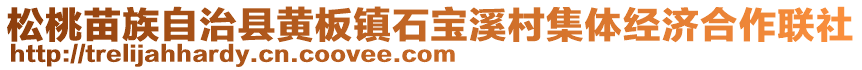 松桃苗族自治縣黃板鎮(zhèn)石寶溪村集體經(jīng)濟(jì)合作聯(lián)社