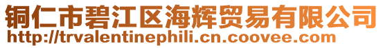 銅仁市碧江區海輝貿易有限公司
