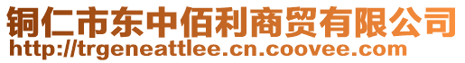 銅仁市東中佰利商貿(mào)有限公司