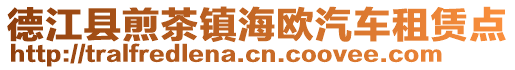 德江縣煎茶鎮(zhèn)海歐汽車租賃點
