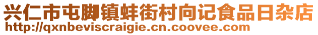興仁市屯腳鎮蚌街村向記食品日雜店