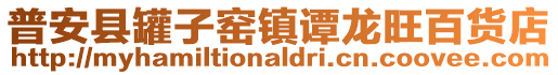 普安县罐子窑镇谭龙旺百货店