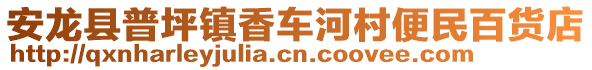 安龍縣普坪鎮(zhèn)香車河村便民百貨店